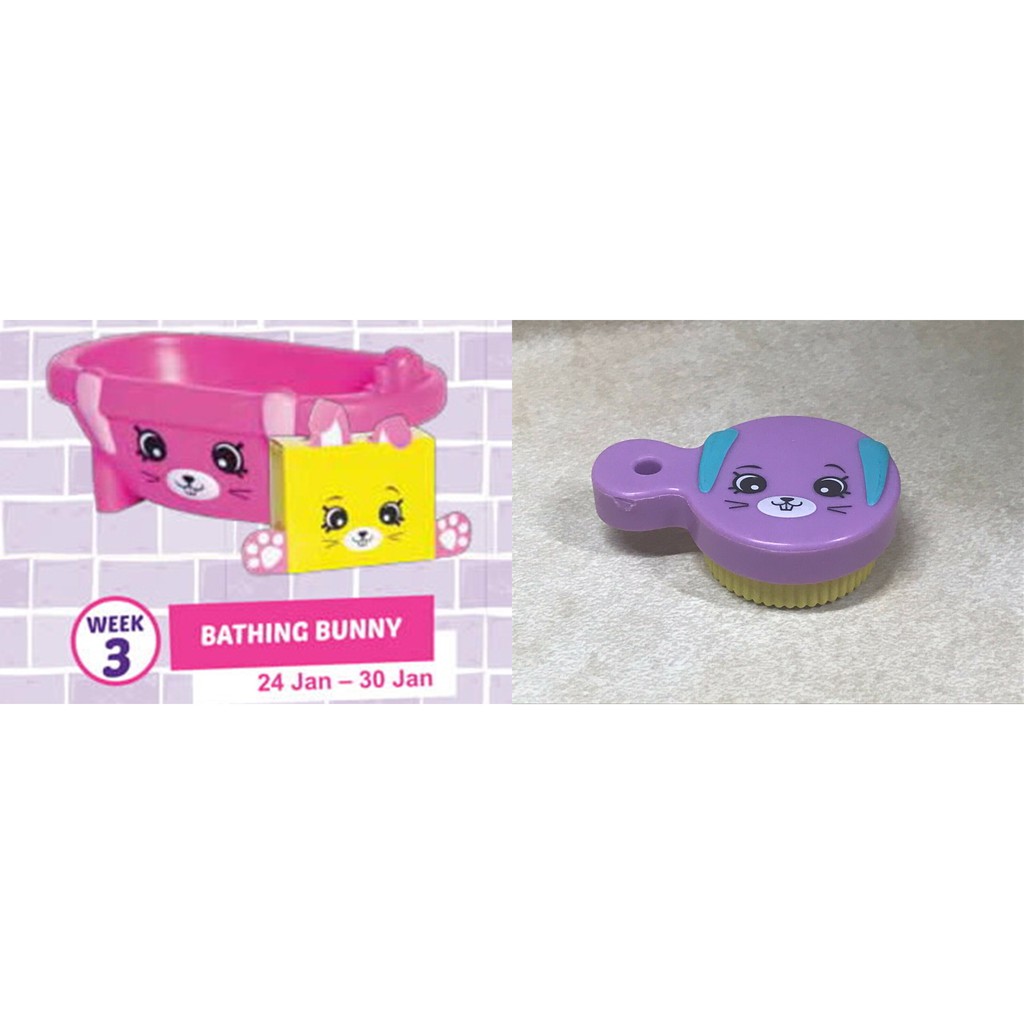 Đồ chơi Mc Donald's Happy Meal - Shopkins Toys from 2018 )