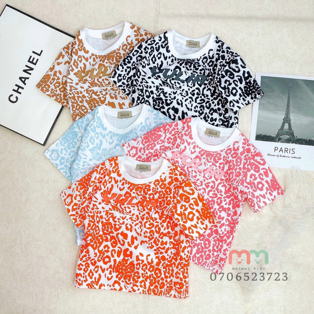 Áo thun bé gái, bé trai, áo thun beo unisex dễ thương, thun cotton chính phẩm loại 1, mềm mịn mát cho bé 9kg đến 24kg