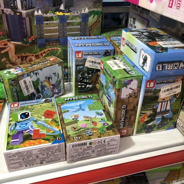 [Nhiều mẫu] Hộp đồ chơi lego nhỏ cho bé trai và bé gái đồ chơi cho bé trẻ em