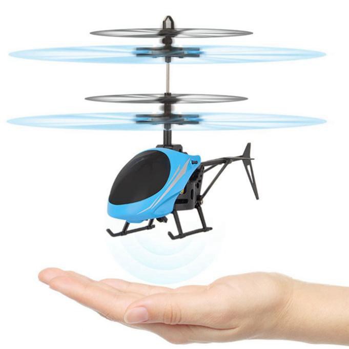 Máy Bay Cảm Ứng bàn tay Tự Động Helicopter Cao Cấp Sử Dụng Pin Xạc,Thuộc,đồ chơi công nghệ &quot;