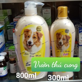 SỮA TẮM FAY DƯỠNG LÔNG SIÊU MƯỢT, KHỬ MÙI CHO CHÓ MÈO