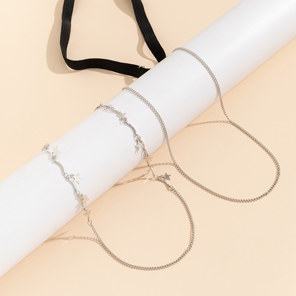 Chuỗi Dây Đeo Đùi Nhiều Lớp Đính Ngọc Trai Giả Thời Trang Quyến Rũ Cho Nữ