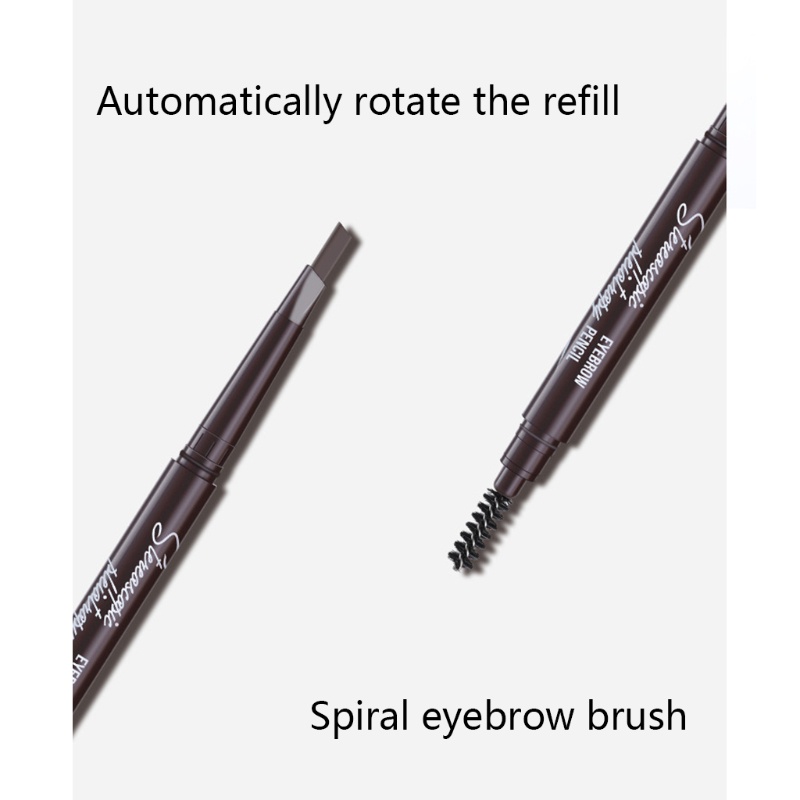 Bút Chì Kẻ Lông Mày Hai Đầu Mềm Mịn Chống Thấm Nước YOUYO