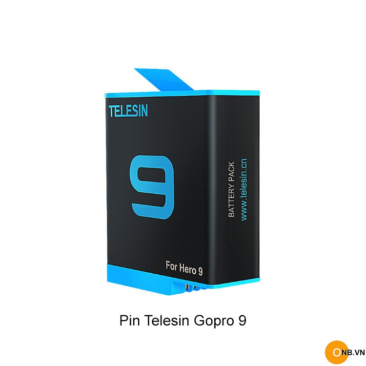 Pin Telesin Cho Gopro 9 - 1750mAh như pin Hãng