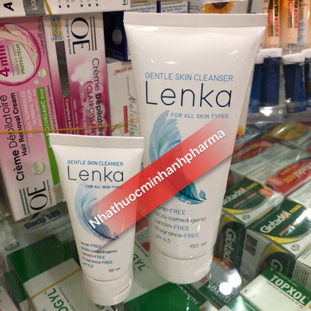 Sữa Rửa Mặt Lenka 50ml & 150ml