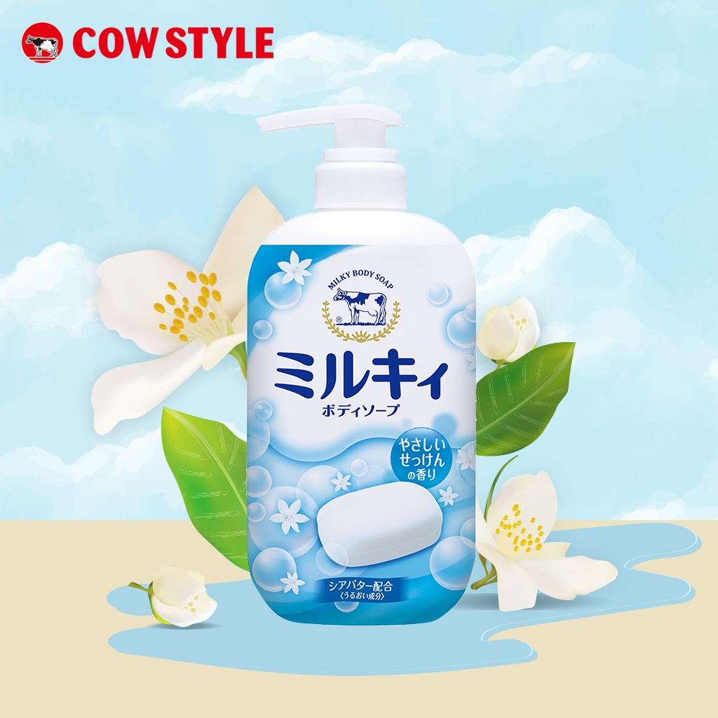 Sữa Tắm Organic Cow Brand Milky Body Soap 550 ml