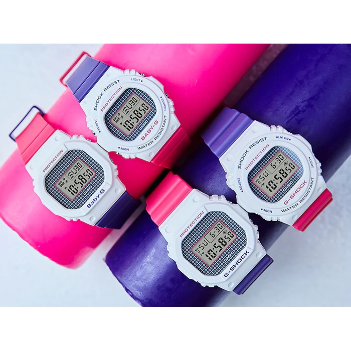 Đồng Hồ Casio Nữ dây nhựa BABY-G BGD-560THB-7DR Chính Hãng