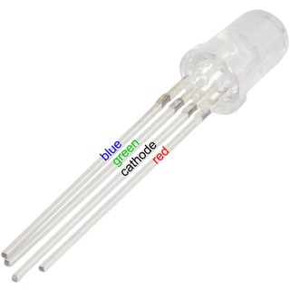 Led 7 màu 3 chân RGB ( bộ 2 con)