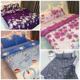 SET 5 MÓN GA GỐI CHĂN PHAO POLY ĐỦ BỘ (1m6x2m  - 1m8x2m)