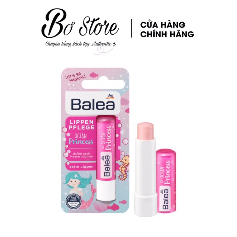 [NỘI ĐỊA ĐỨC] Son dưỡng môi trẻ em Balea Prinzessin dưỡng ẩm hiệu quả, 4,8g