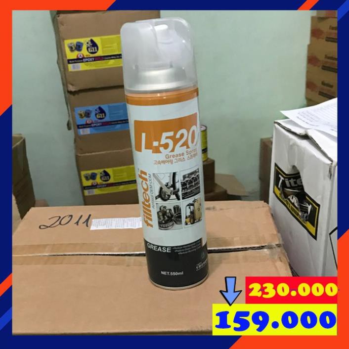 Mỡ bôi trơn chịu nhiệt L-520 -HCLB