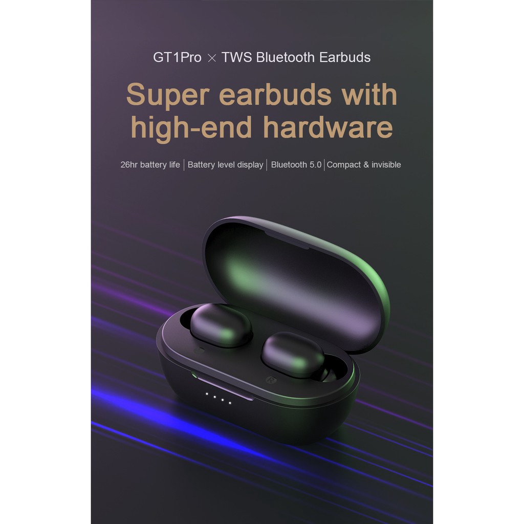 Tai Nghe Bluetooth Không Dây 100% Xiaomi Haylou Gt1 Pro Tws | BigBuy360 - bigbuy360.vn