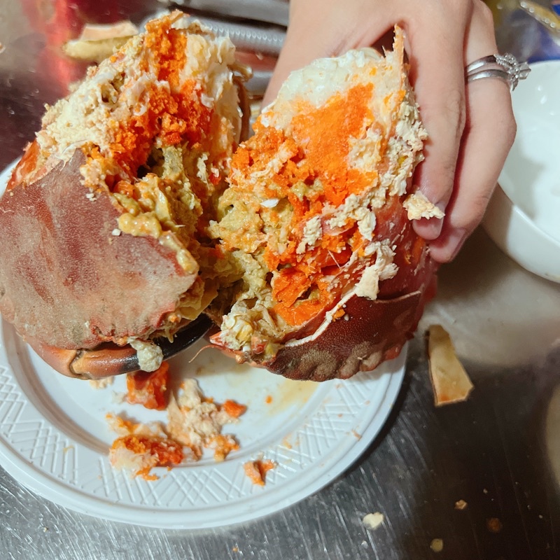 Cua nâu Nauy con 1kg full gạch, hàng cấp đông