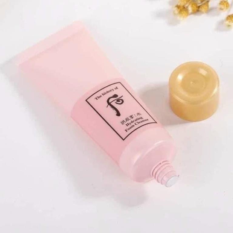 Sữa rửa mặt cấp ẩm Whoo Soo Hydrating Foam Cleanser 40ml - Chính hãng LG Hàn Quốc
