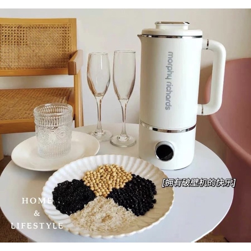 Chính hãng - Máy sữa hạt Morphy Richards MR8200 600ml kèm cối phụ