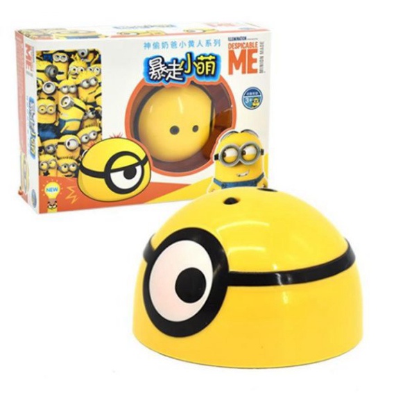 Đồ Chơi Minion Tinh Nghịch, Trò Chơi Đuổi Bắt Minion Trốn Chạy Cực Vui, Phát Nhạc, Đèn Led, Chạy Bằng Pin