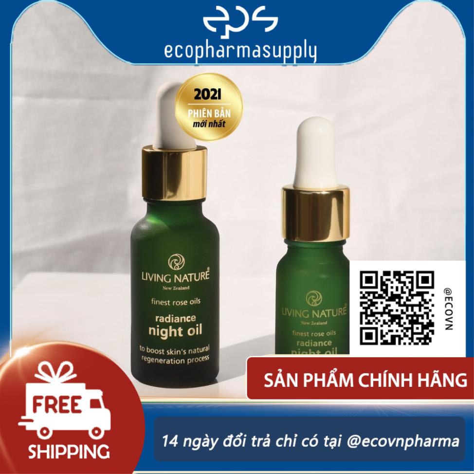 [Mẫu mới] Dầu dưỡng da Living Nature Radiance Night Oil 18ml | BigBuy360 - bigbuy360.vn