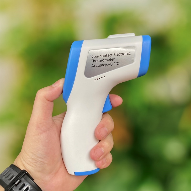 Nhiệt kế hồng ngoại-đã hiệu chỉnh độ-2 chế độ đo-lưu 31 kết quả đo-bảo hành 1 đổi 1