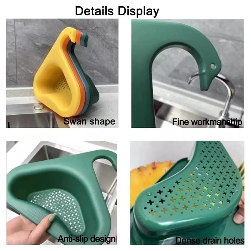 Rổ Nhựa Đựng Rau Củ Quả Đa Năng Hình Tam Giác 4 Màu