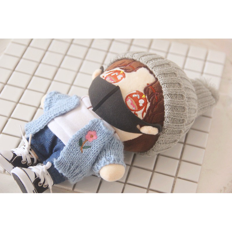 Búp Bê Nhồi Bông Kiểu Bts Exo 20cm Dễ Thương Xinh Xắn