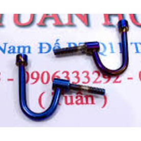Móc titan gắn xe máy