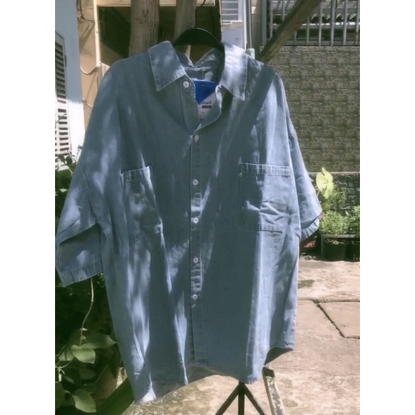 Sơ mi denim / sơ mi cho cả nam và nữ