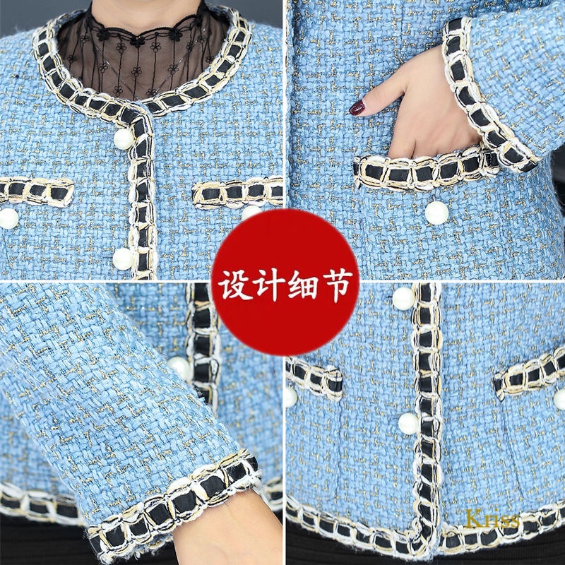 Áo Khoác Ngắn Thời Trang Xuân Thu Mới Cho Phụ Nữ Trung Niên 45 Tuổi | BigBuy360 - bigbuy360.vn