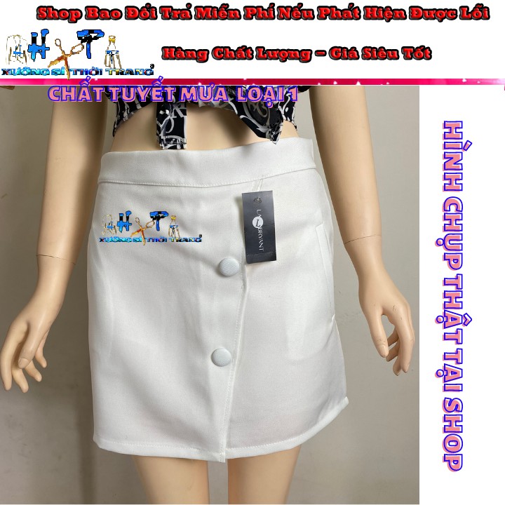 Chân váy chữ A dáng ngắn đính nút cực xinh có quần trong mẫu túi xéo sang chảnh mẫu mới hót 2020-HÀNG CÓ SẴN | BigBuy360 - bigbuy360.vn