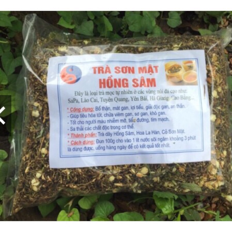Trà sơn mật hồng sâm loại 1