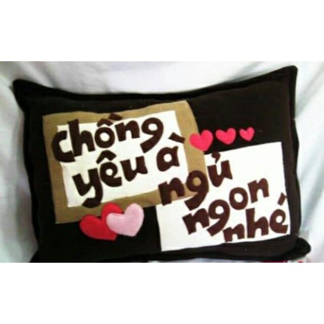 gối handmade tặng ck ,tặng người iu, tặng bạn bè