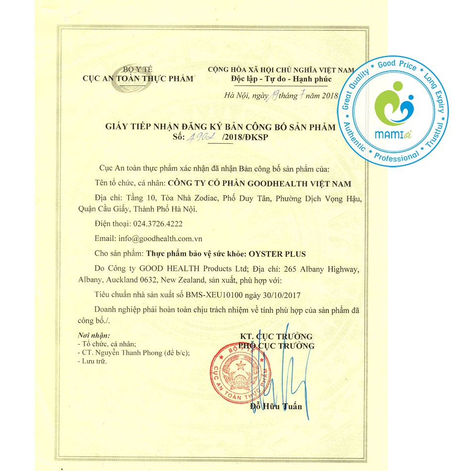 Viên uống tinh chất hàu biển Úc (60v) tăng cường sinh lý nam Oyster plus Zinc | BigBuy360 - bigbuy360.vn