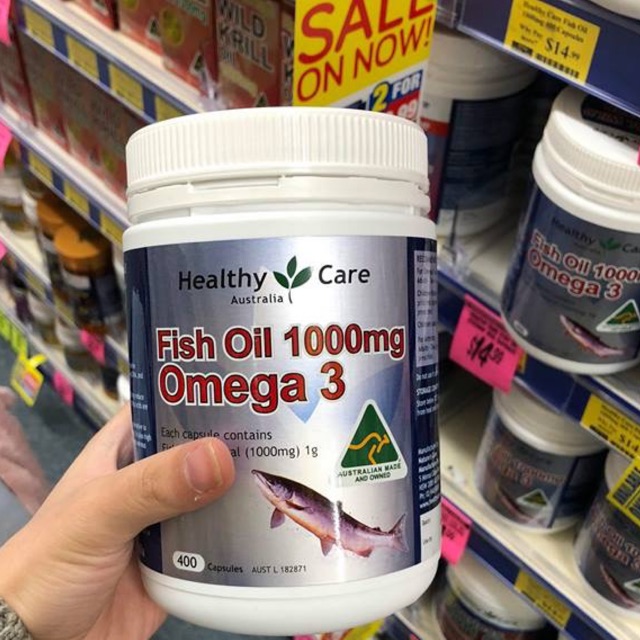 Viên uống dầu cá _ Omega 3 Fish Oil 1000mg