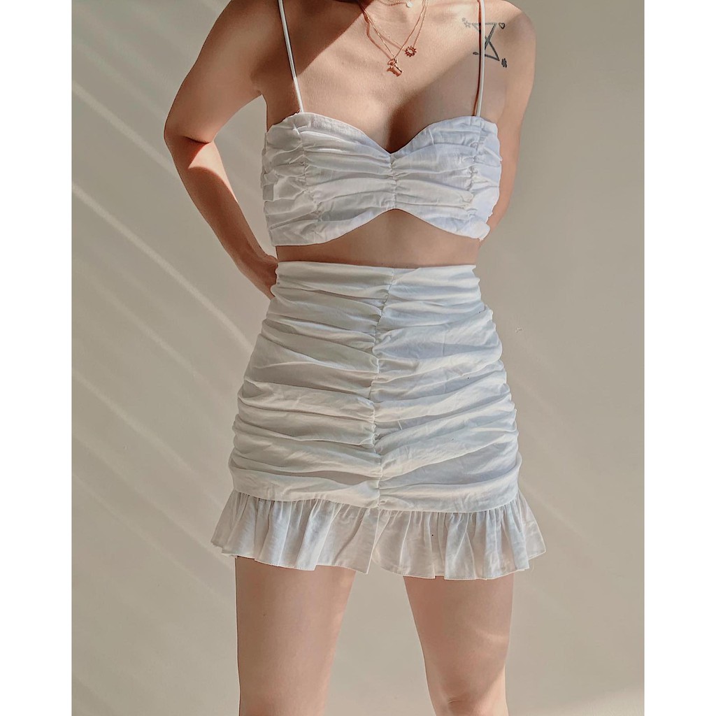 Chân váy nhún bèo - CV14