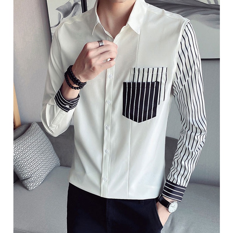 Áo sơ mi Nam, Áo sơ mi dài tay chất liệu Cotton, lịch lãm, trẻ trung, năng động, cảm giác thoải mái cho người măc. N23