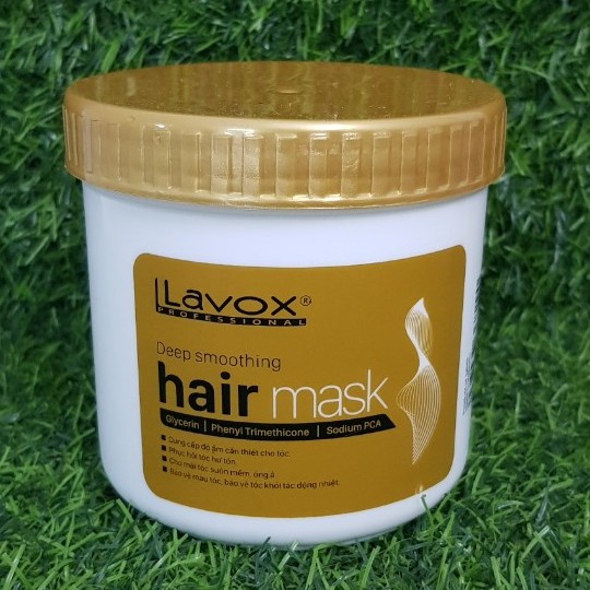Kem ủ tóc siêu mềm mượt Lavox 500ml