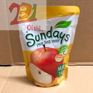 Túi Nước Táo Sundays Oishi 200ml