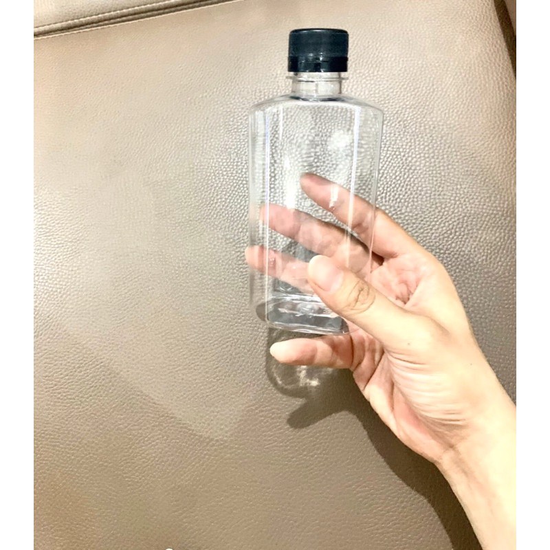 Chai nhựa 330 ml dẹp kèm nắp fi 28 | BigBuy360 - bigbuy360.vn