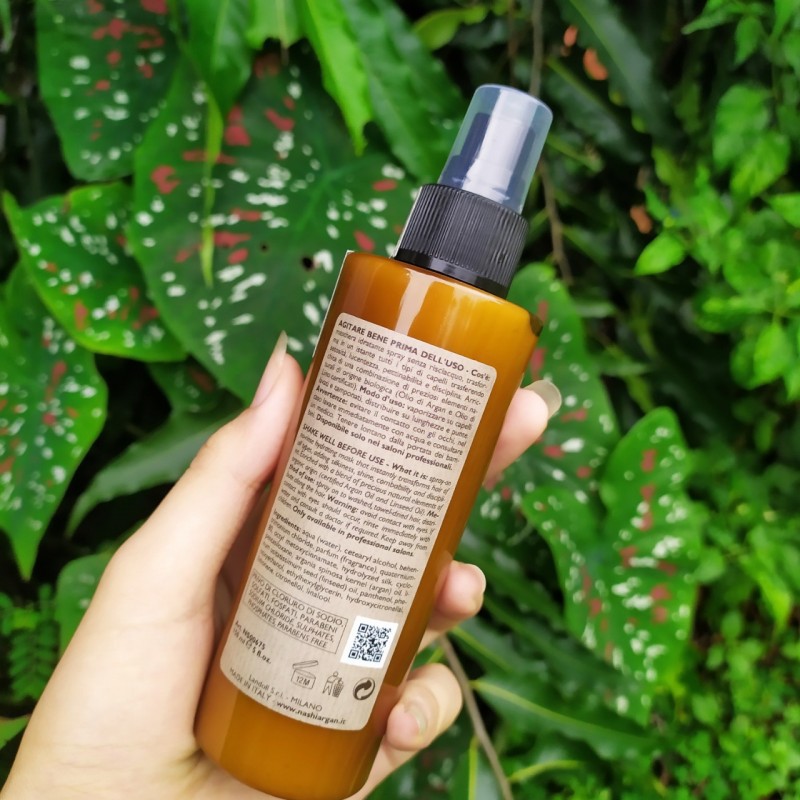 SỮA DƯỠNG XÃ KHÔ LÀM PHỒNG TÓC NASHI ARGAN HYDRATING 150ML