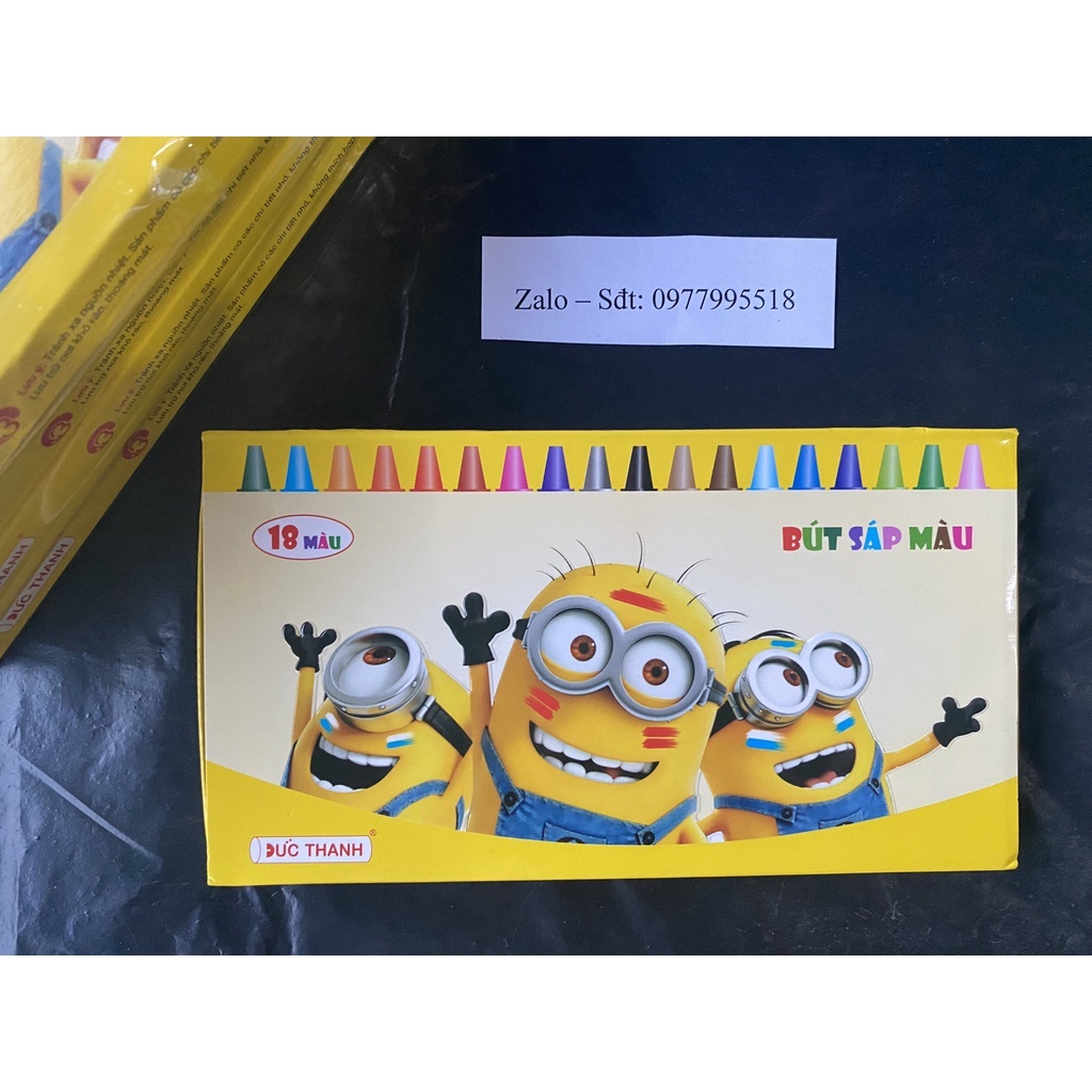 Sáp Màu Đức Thanh 18 Màu Đẹp