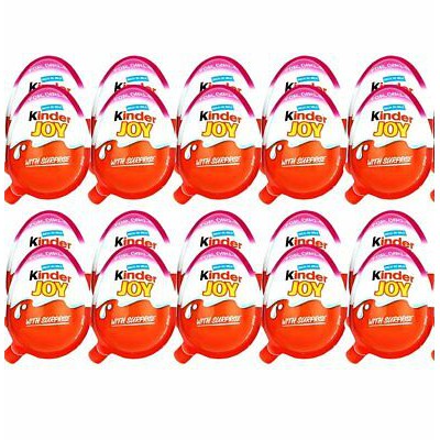 Trứng sô cô la Kinder Joy( hồng- bé gái) 20g