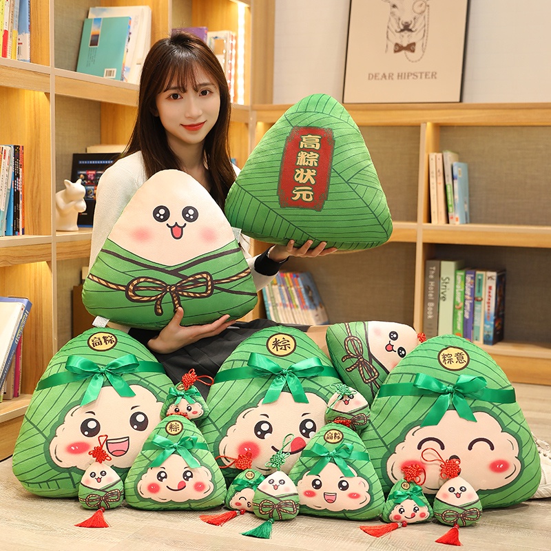 Đồ Chơi Mô Hình Bánh Bao Nhồi Bông Dễ Thương Cho Bé