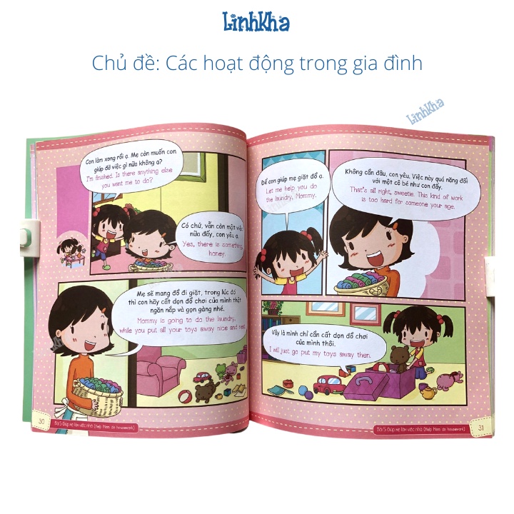 Sách Tiếng Anh Giao Tiếp Cho Trẻ Em - Cho Bé 3-9 Tuổi Học Tiếng Anh Thật Dễ Dàng