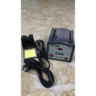 Trạm hàn, Máy hàn điều chỉnh nhiệt độ QUIUK 203H (Tặng 3 miếng xốp lau mỏ hàn)