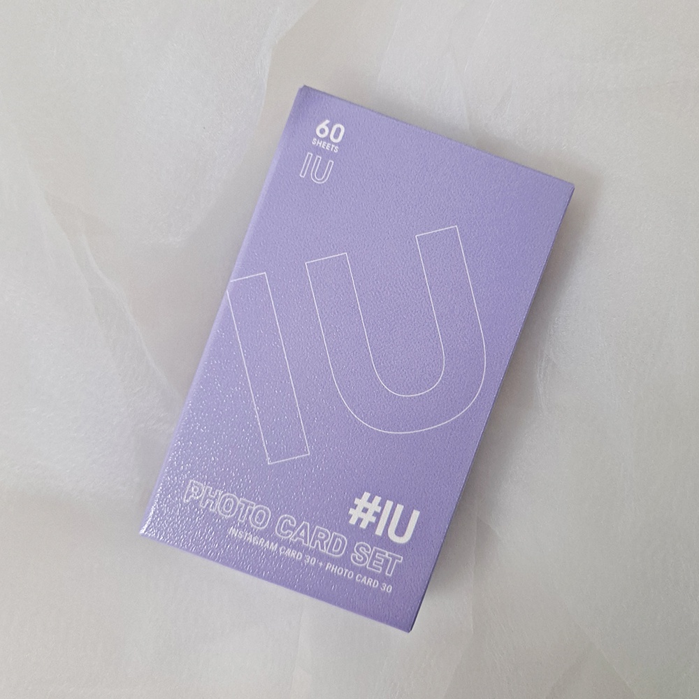 Bộ 60 Thẻ Ảnh IU