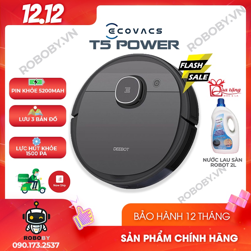 [HOT] ROBOT HÚT BỤI ECOVACS DEEBOT T5 CŨ