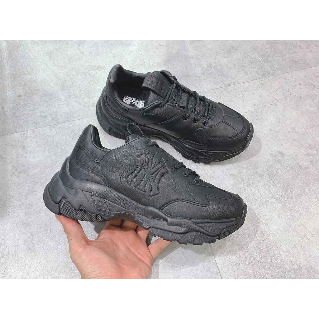 [CHÍNH HÃNG] - GIÀY SNEAKER MLB CHUNKY LT NEW YORK YANKEES ĐEN - *BLACK* - Code: 32SHC9011