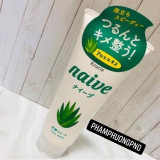 Sữa rửa mặt Naive nha đam