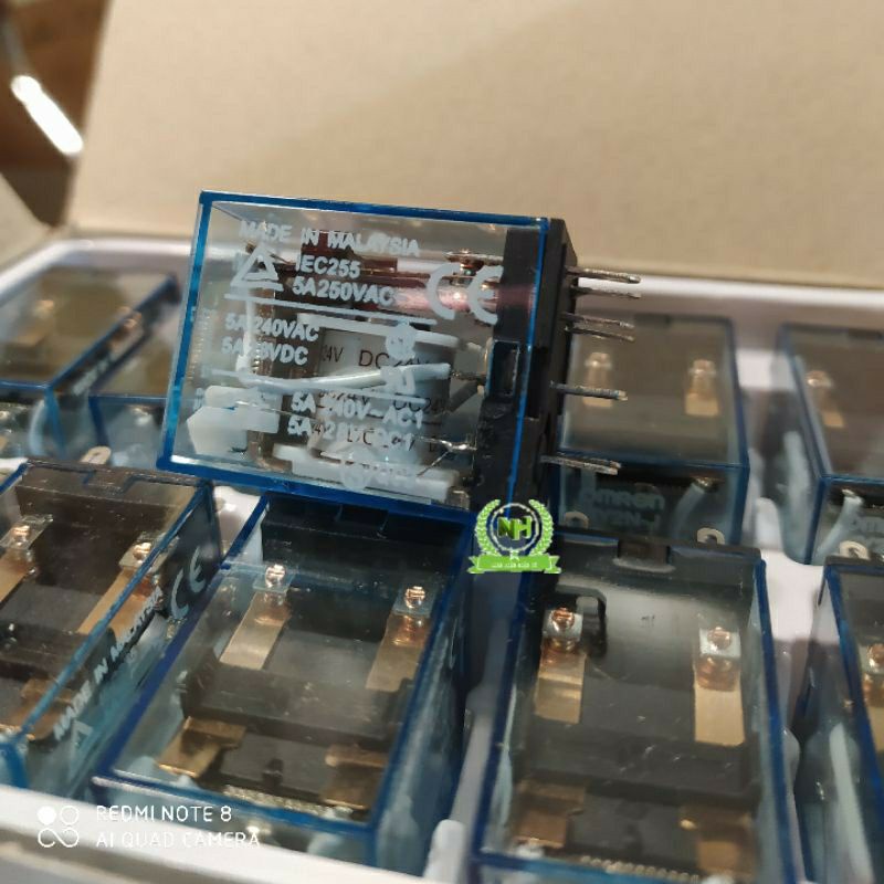 Rơ le trung gian 8 Chân 14 CHÂN điện 12V/24V/220V