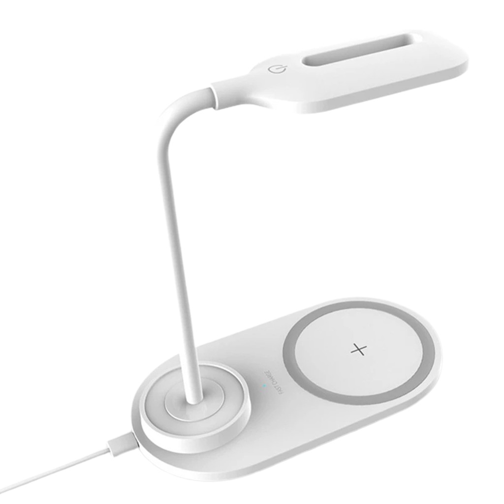 Đèn Led Để Bàn Không Dây Tạo Bọt Công Nghệ Qi 61