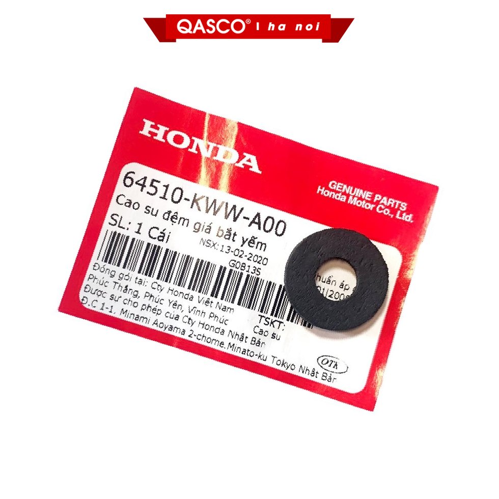 Cao su đệm giá bắt yếm WAVE 110 (64510KWWA00) HN